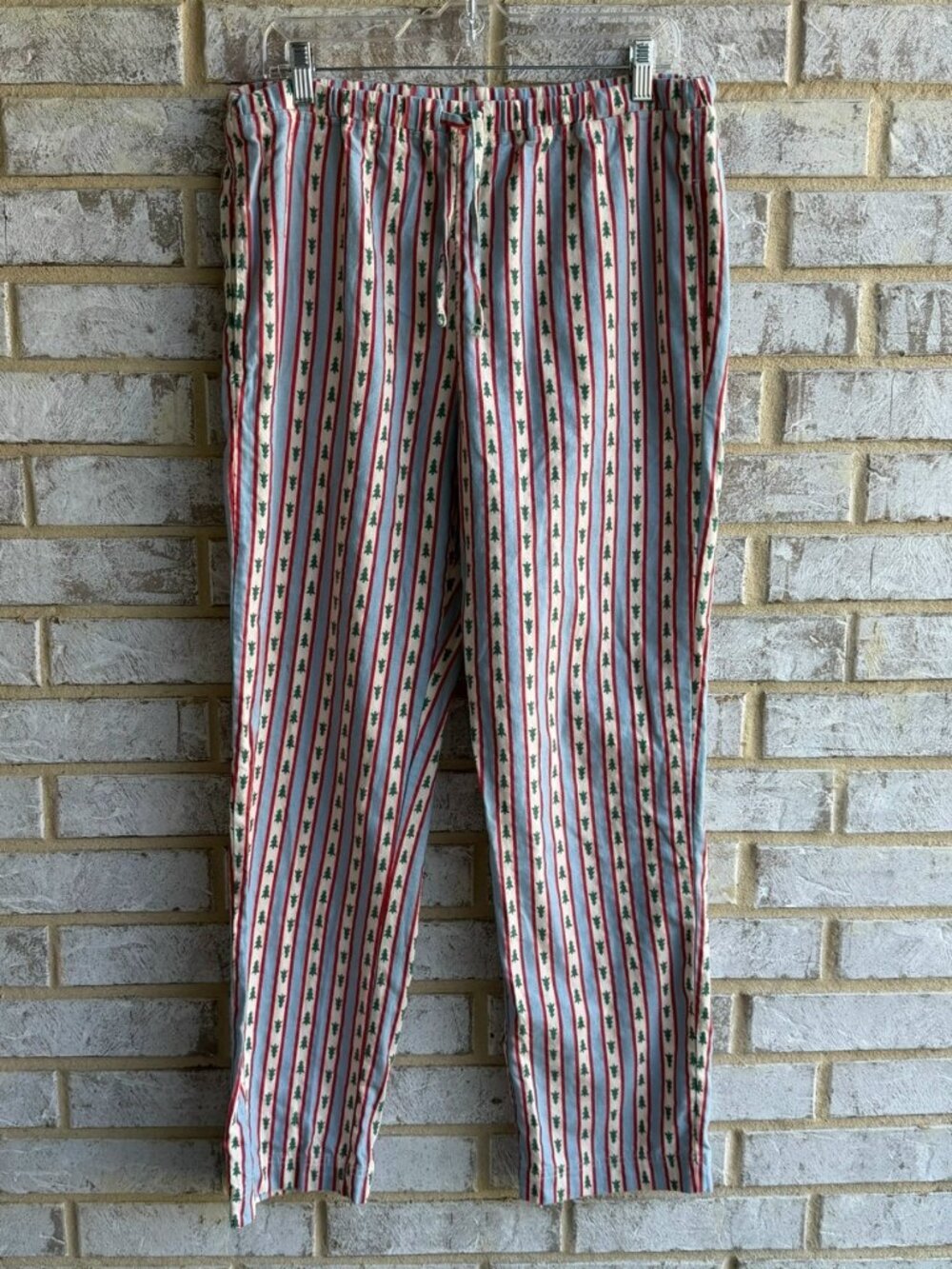 Hanna Andersson 100% Cotton Flannel Christmas Holiday Pajama Pants Men's Size M